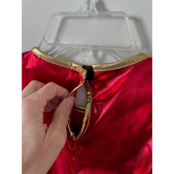 Wonder Woman DC Comic  Custume Dress Red Blue Size Medium (7-8) - Picture 6 of 8